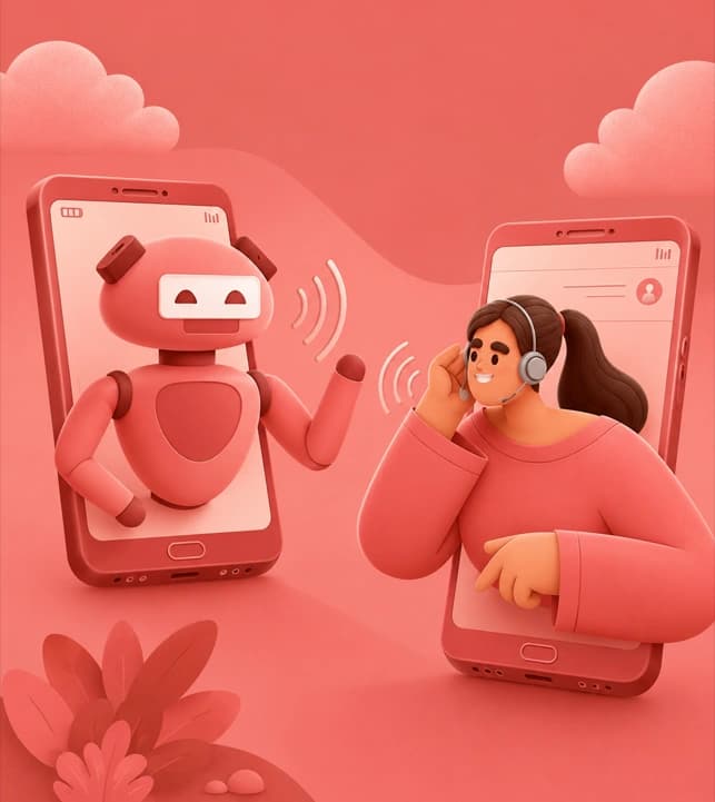 AI voice agents die de klok rond gesprekken afhandelen