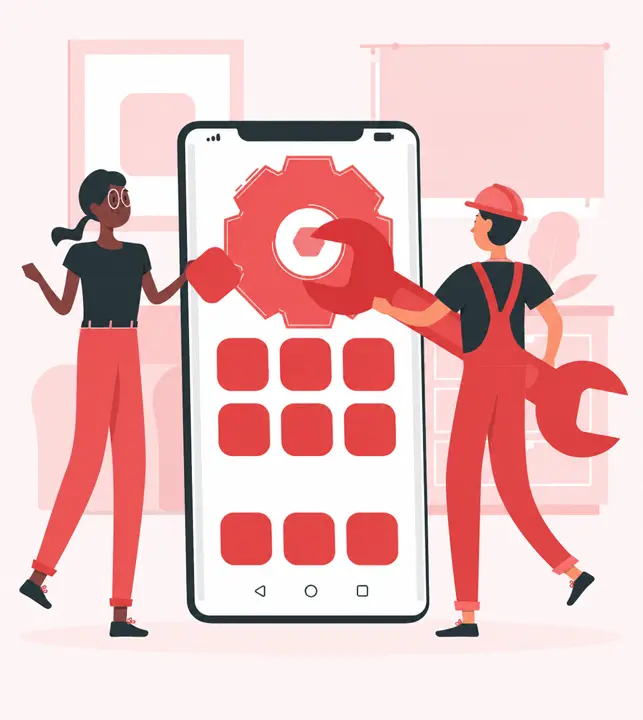 Mobile app-onderhoud, updates en supportdiensten